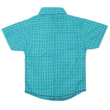 Boys Printed Casual Shirt - Steel Green, Kids, Boys Shirts, Chase Value, Chase Value