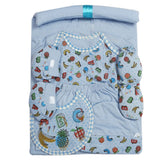 Newborn Suit 8pcs gift Sets - Light Blue, Kids, Newborn Boys Sets And Suits, Chase Value, Chase Value