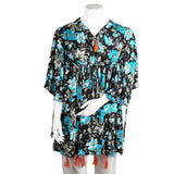 Women's Butterfly Linen Kurti - Black, Women, Ready Kurtis, Chase Value, Chase Value