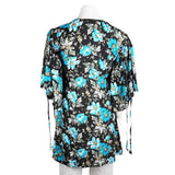 Women's Butterfly Linen Kurti - Black, Women, Ready Kurtis, Chase Value, Chase Value