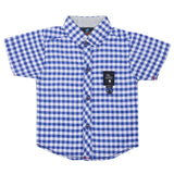 Boys Half Sleeves Casual Shirt - Navy Blue, Kids, Boys Shirts, Chase Value, Chase Value