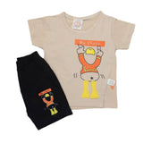 Newborn Boys Suits 2Pcs - Beige, Kids, New Born Boys Sets And Suits, Chase Value, Chase Value