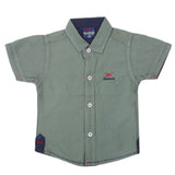 Boys Plain Casual Shirt - Green, Kids, Boys Shirts, Chase Value, Chase Value