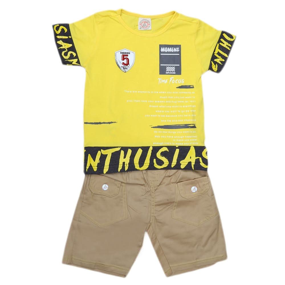 Boys Suit MLXL - Yellow, Kids, Boys Sets And Suits, Chase Value, Chase Value