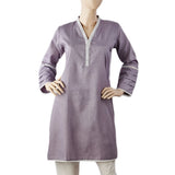 Women's Fancy Kurti - Light Purple, Women Ready Kurtis, Chase Value, Chase Value