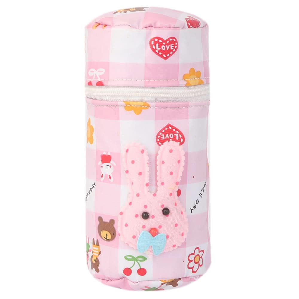Printed Feeder Cover with Zip - Pink, Kids, Feeding Supplies, Chase Value, Chase Value