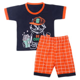 Boys Half Sleeves Suits - Navy Blue, Kids, Boys Sets And Suits, Chase Value, Chase Value