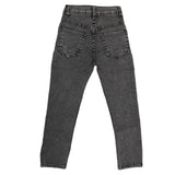 Girls Pearls Denim Pant - Grey, Kids, Girls Pants And Capri, Chase Value, Chase Value