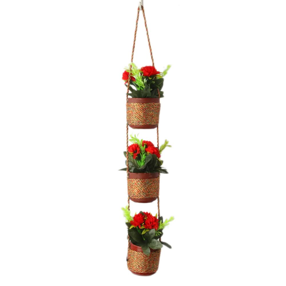 Hanging Flower 3 Pot - C, Decoration, Chase Value, Chase Value