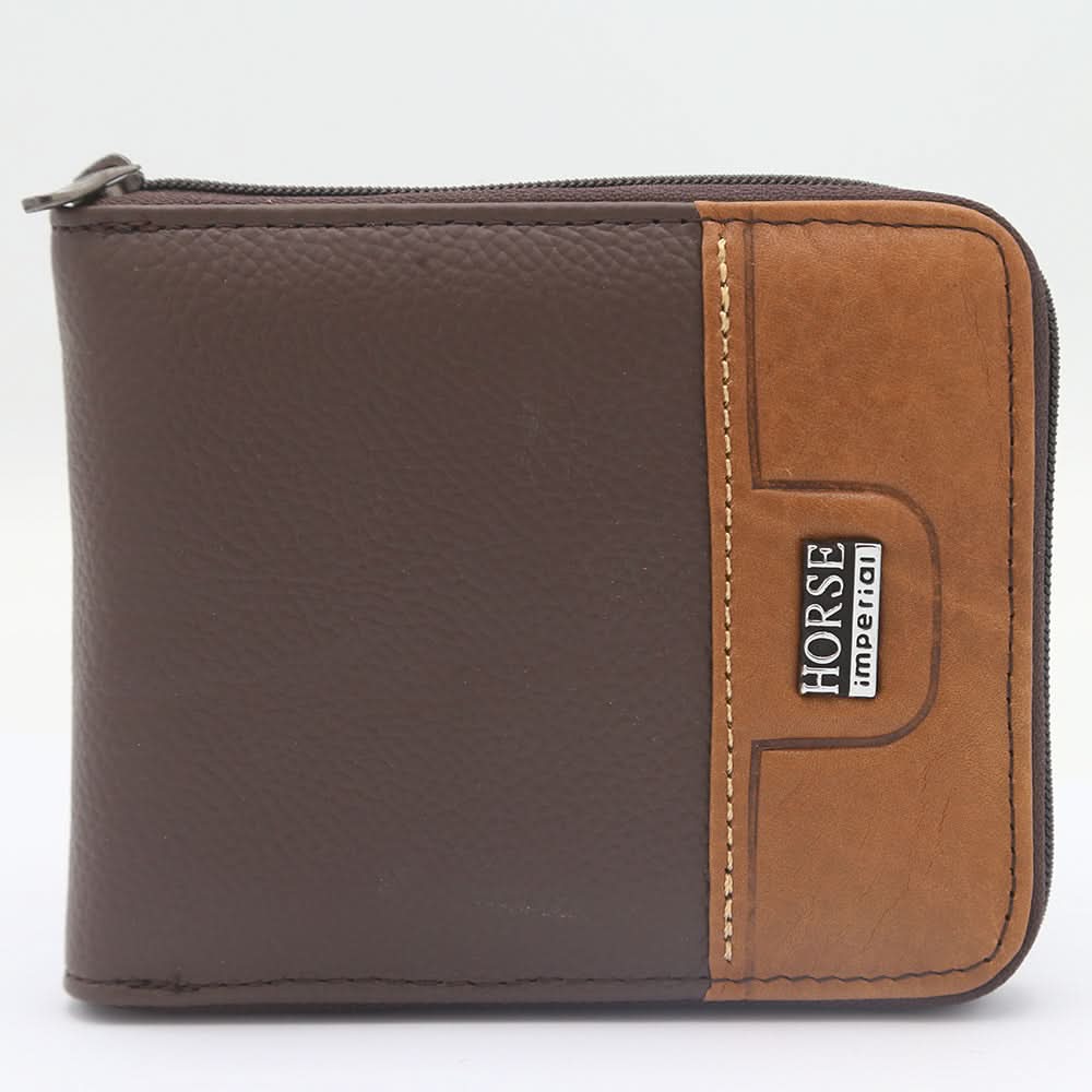 Men's Imperial Horse Wallet - Coffee, Men, Wallets, Chase Value, Chase Value