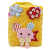 Girls Stuffed Bags 858 (851) - Yellow, Kids Clothes, Chase Value, Chase Value