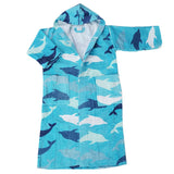 Kids Bathrobe Velour - Multi, Kids, Bath Accessories, Chase Value, Chase Value