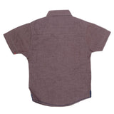 Boys Half Sleeves Casual Shirt - Brown, Kids, Boys Shirts, Chase Value, Chase Value