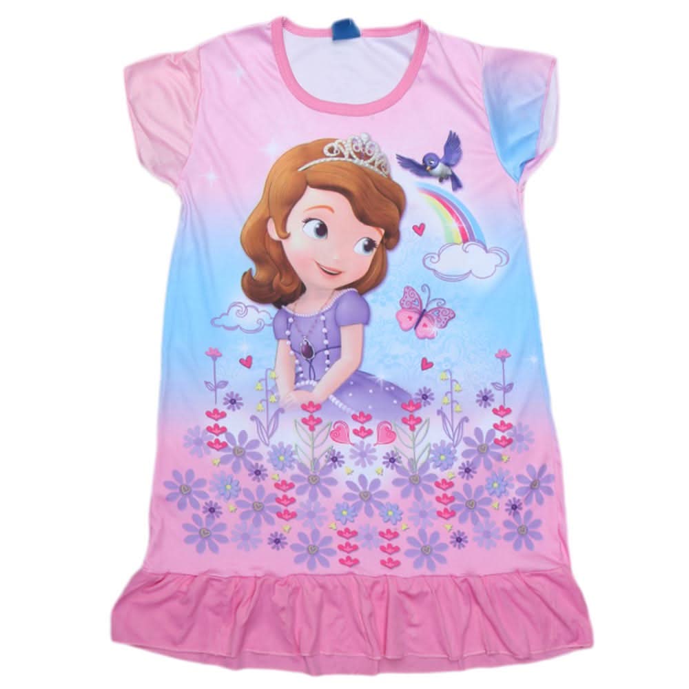 Girls Character Frock - Light Pink, Kids, Girls Frocks, Chase Value, Chase Value