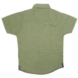 Boys Half Sleeves Casual Shirt - Green, Kids, Boys Shirts, Chase Value, Chase Value