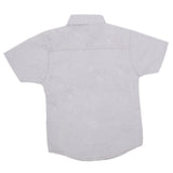 Boys Half Sleeves Casual Shirt - Light Grey, Kids, Boys Shirts, Chase Value, Chase Value
