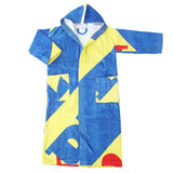 Kids Bathrobe Velour - Multi, Kids, Bath Accessories, Chase Value, Chase Value
