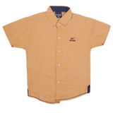 Boys Half Sleeves Casual Shirt - Peach, Kids, Boys Shirts, Chase Value, Chase Value