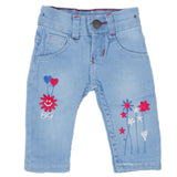 Newborn Girls Denim Pant - Light Blue, Kids, Newborn Girls Shorts Skirts And Pants, Chase Value, Chase Value