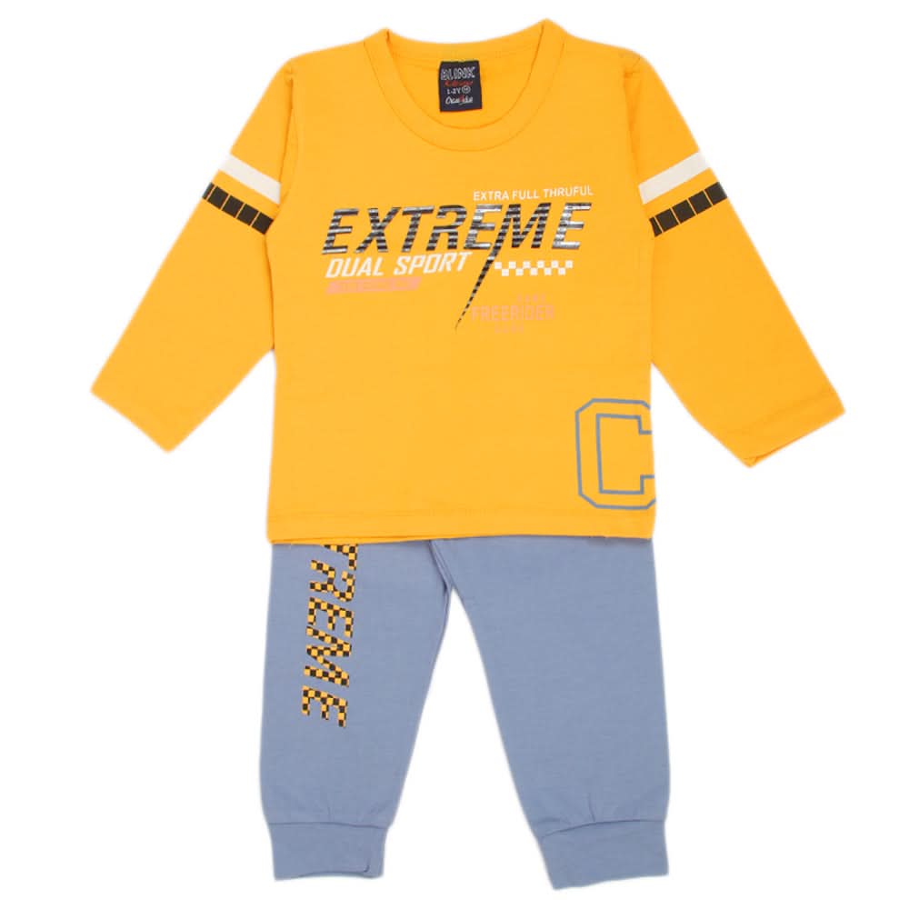 Boys Full Sleeves Suit - Yellow, Boys Sets & Suits, Chase Value, Chase Value