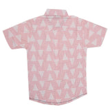 Boys Printed Casual Shirt - Peach, Kids, Boys Shirts, Chase Value, Chase Value