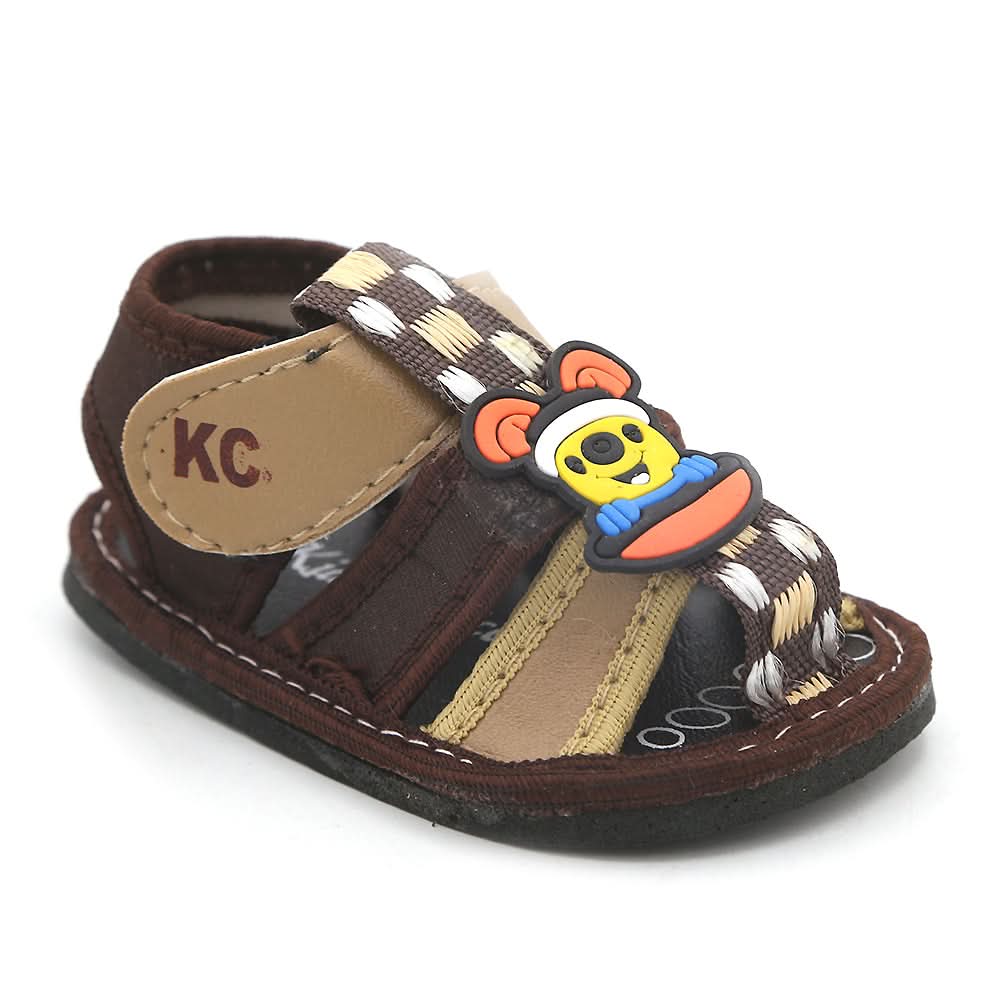 Newborn Boys Sandals - Dark Brown, Kids, NB Shoes And Socks, Chase Value, Chase Value