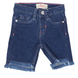Newborn Girls Denim Short - Dark Blue, Kids, Newborn Girls Shorts Skirts And Pants, Chase Value, Chase Value