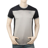 Men's Half Sleeves T-Shirt - Grey, Men, T-Shirts And Polos, Chase Value, Chase Value