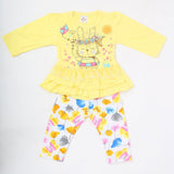 Newborn Girls Full Sleeves Suit - Yellow, Kids, NB Girls Sets And Suits, Chase Value, Chase Value