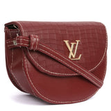 Women's Shoulder Bag - Maroon, Women, Bags, Chase Value, Chase Value