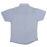 Boys Plain Casual Shirt - Steel Grey, Kids, Boys Shirts, Chase Value, Chase Value