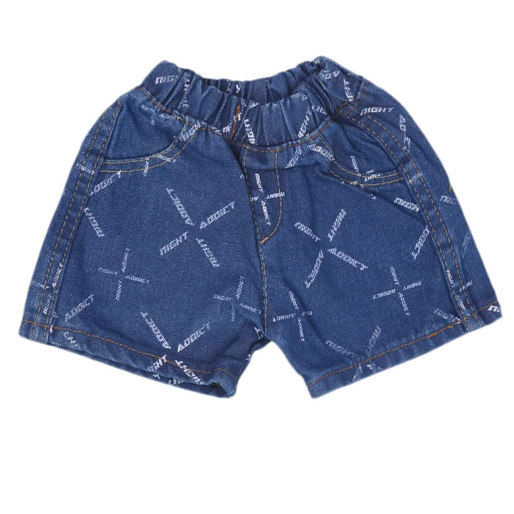 Newborn Boys Short - Blue, Kids, Newborn Boys Shorts And Pants, Chase Value, Chase Value