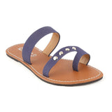 Girls Slippers (666 A) - Dark Blue, Kids, Girls Slippers, Chase Value, Chase Value