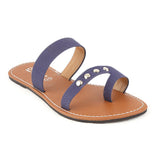 Girls Slippers (666 A) - Dark Blue, Kids, Girls Slippers, Chase Value, Chase Value