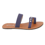 Girls Slippers (666 A) - Dark Blue, Kids, Girls Slippers, Chase Value, Chase Value