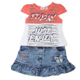 Girls Skirt Suit - Red, Kids, Girls Sets And Suits, Chase Value, Chase Value