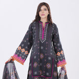 Eminent Digital Printed 3 Pcs Un-Stitched Suit - 16, Women, 3Pcs Shalwar Suit, Eminent, Chase Value