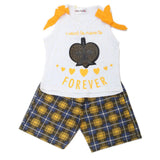 Girls Short Suit - Yellow, Kids, Girls Sets And Suits, Chase Value, Chase Value