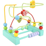 Wooden Fruit Bead Maze For Kid - Multi, Kids, Educational Toys, Chase Value, Chase Value