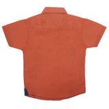 Boys Plain Casual Shirt - Rust, Kids, Boys Shirts, Chase Value, Chase Value