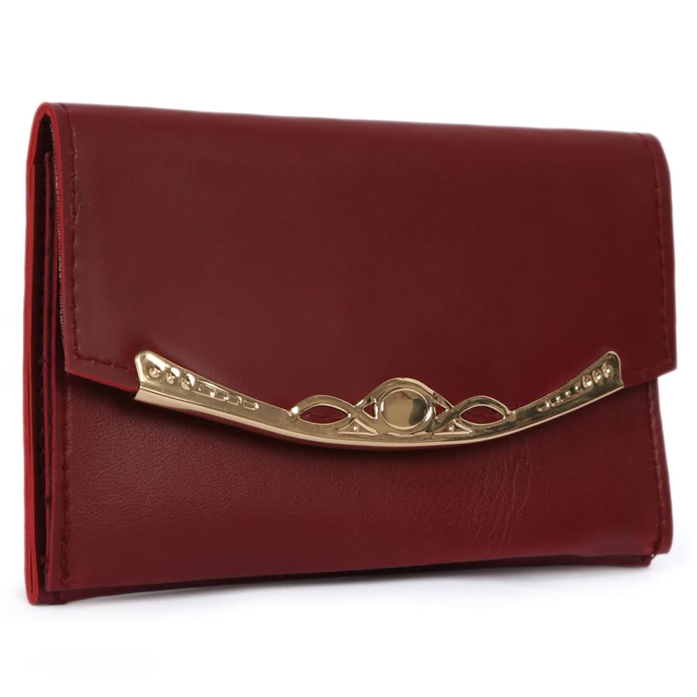 Women's Wallet - Maroon, Women, Wallets, Chase Value, Chase Value