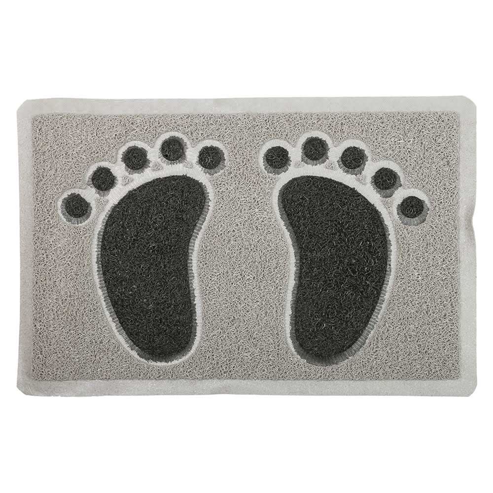 Grass mat Double Color 38x58 - Grey, Home & Lifestyle, Mats, Chase Value, Chase Value