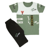 Boys Half Sleeves Short Suit 20-22 31893 - Green, Kids, Boys Sets And Suits, Chase Value, Chase Value