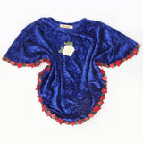 Girls Butterfly Top - Royal Blue, Kids, Tops, Chase Value, Chase Value