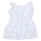 Newborn Half Sleeves Frock - White, Kids, Newborn Girls Frocks, Chase Value, Chase Value