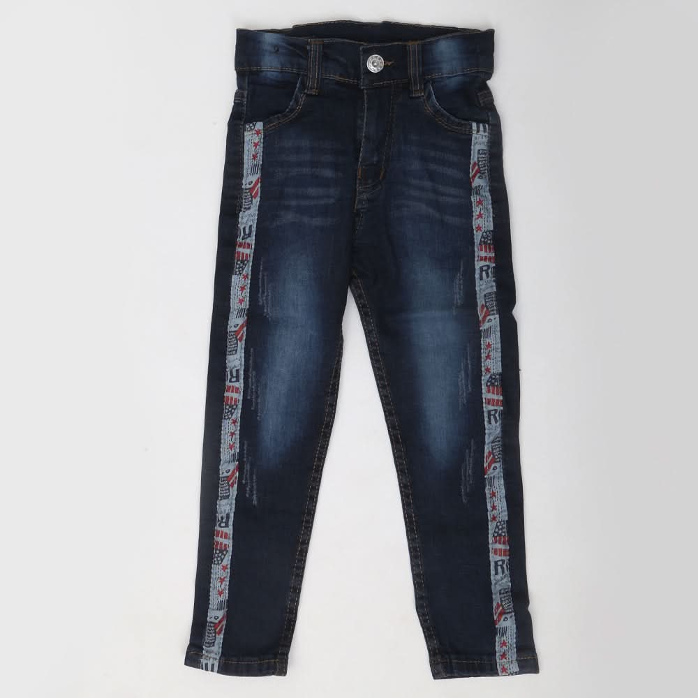 Boys Denim Pant - Dark Blue, Kids, Boys Pants, Chase Value, Chase Value