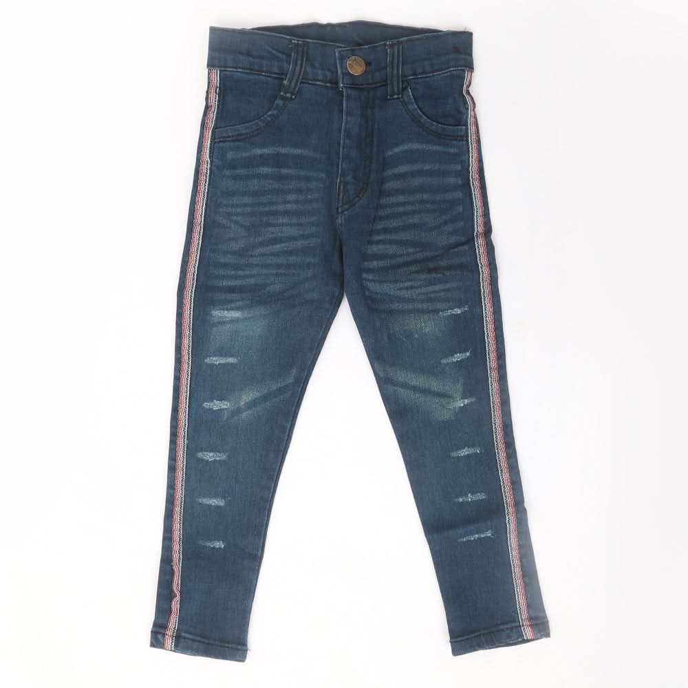 Boys Denim Pant - Steel Blue, Kids, Boys Pants, Chase Value, Chase Value