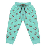 Girls Terry Trouser - Cyan, Girls Pants & Capri, Chase Value, Chase Value