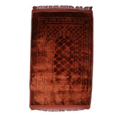 Ja-e-Namaaz Emboss Plain 1050 - Coffee, Home & Lifestyle, Mats, Chase Value, Chase Value