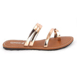 Girls Slipper (07-A) - Golden, Kids, Girls Slippers, Chase Value, Chase Value